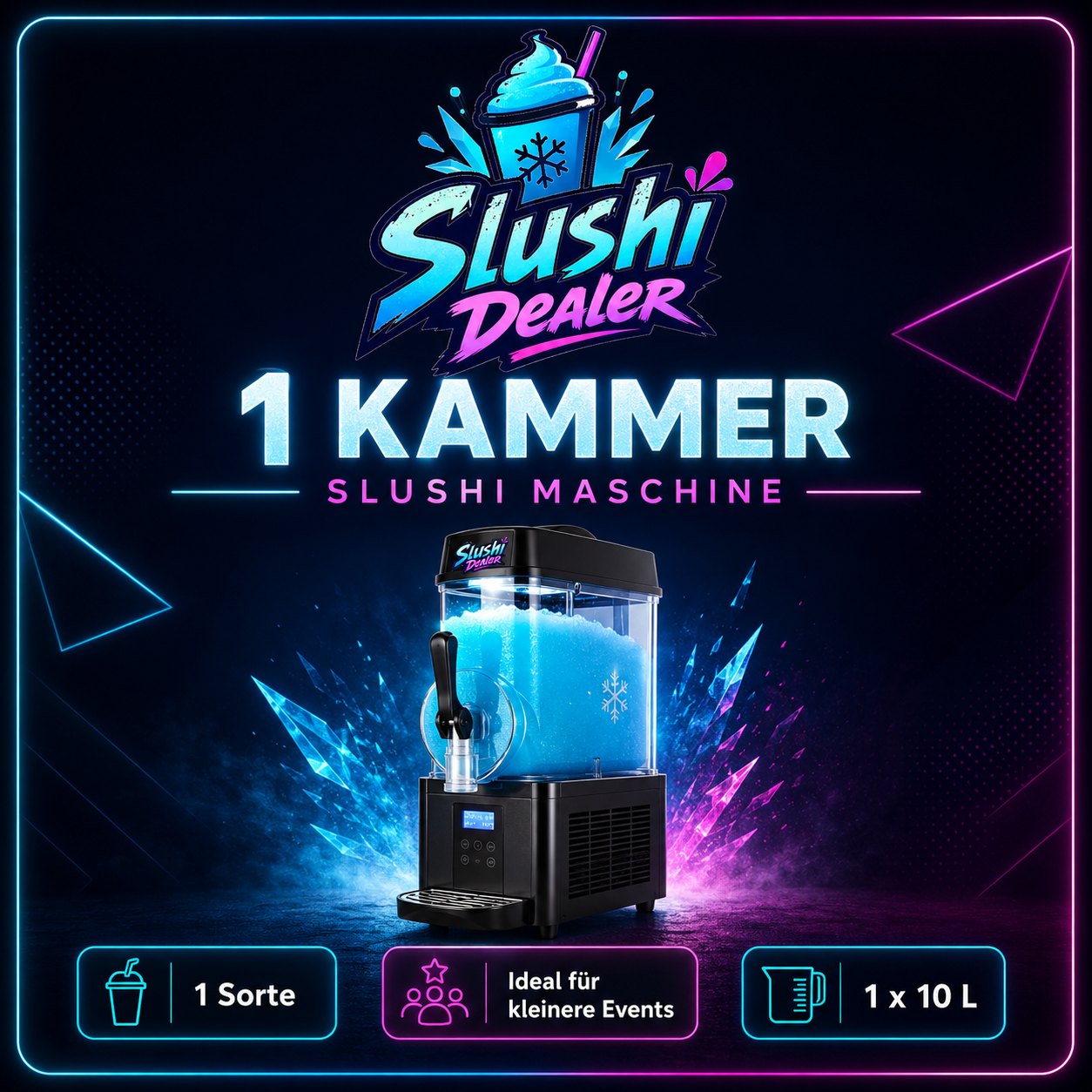 Slushi Maschine 1 Kammer